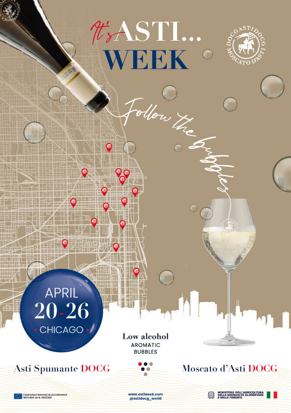 Asti Week Chicago 2026 runs April 20-26 at 16 restaurants citywide